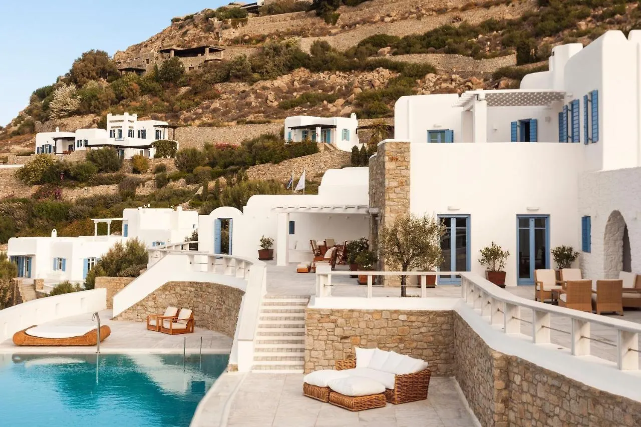 Presidential Mykonos Villa Villa Psarrou Sigma 8 Bedrooms Stunning Sea Views Psarrou Mykonos Town 希腊