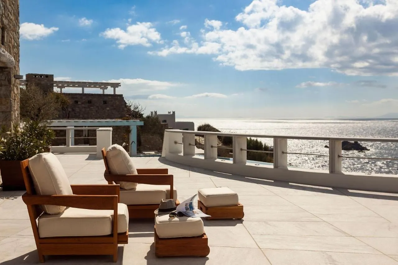 Presidential Mykonos Villa Villa Psarrou Sigma 8 Bedrooms Stunning Sea Views Psarrou Mykonos Town 希腊