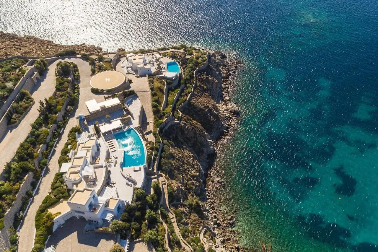 Presidential Mykonos Villa Villa Psarrou Sigma 8 Bedrooms Stunning Sea Views Psarrou Mykonos Town
