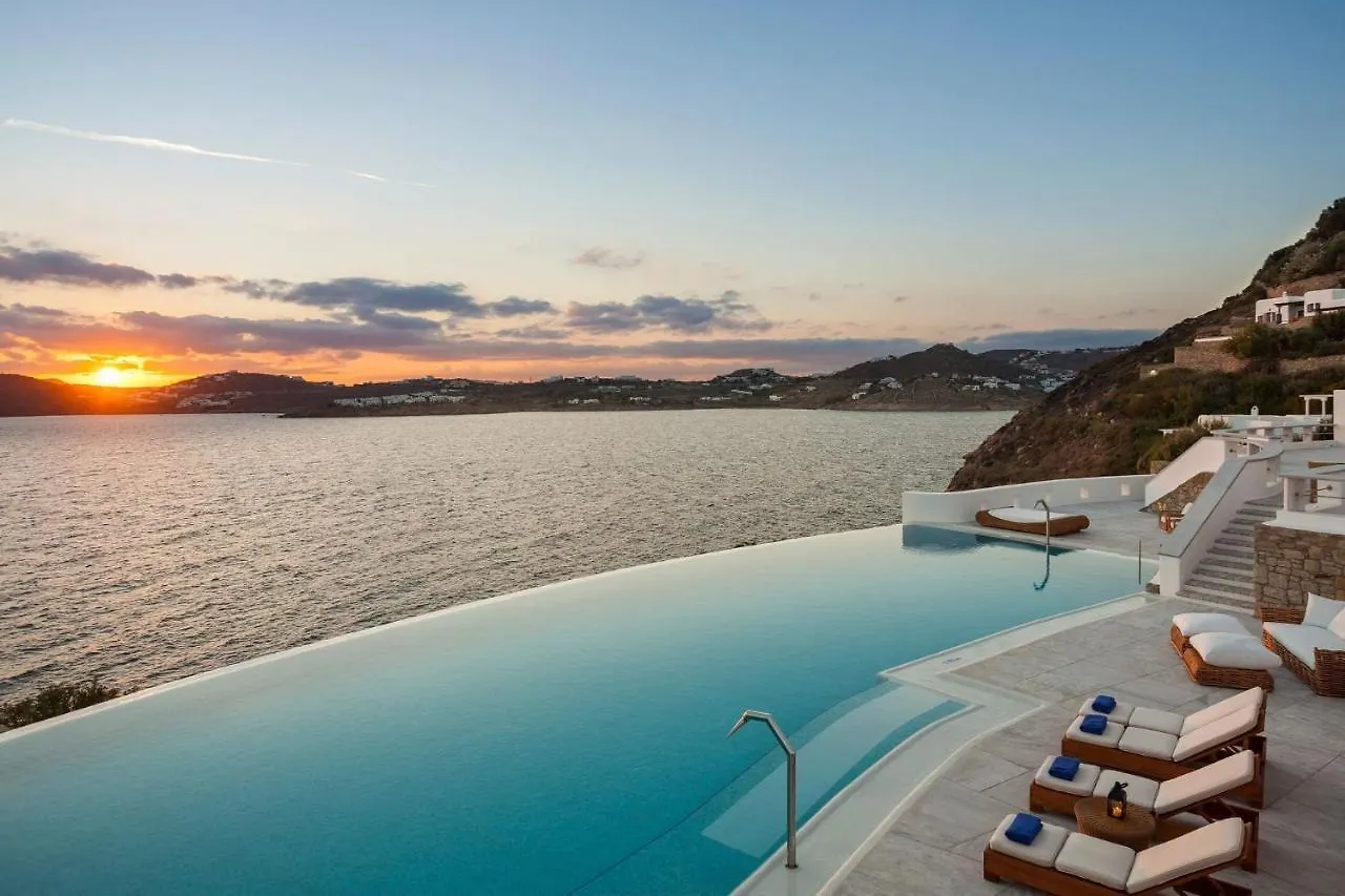 Mykonos Town Presidential Mykonos Villa Villa Psarrou Sigma 8 Bedrooms Stunning Sea Views Psarrou