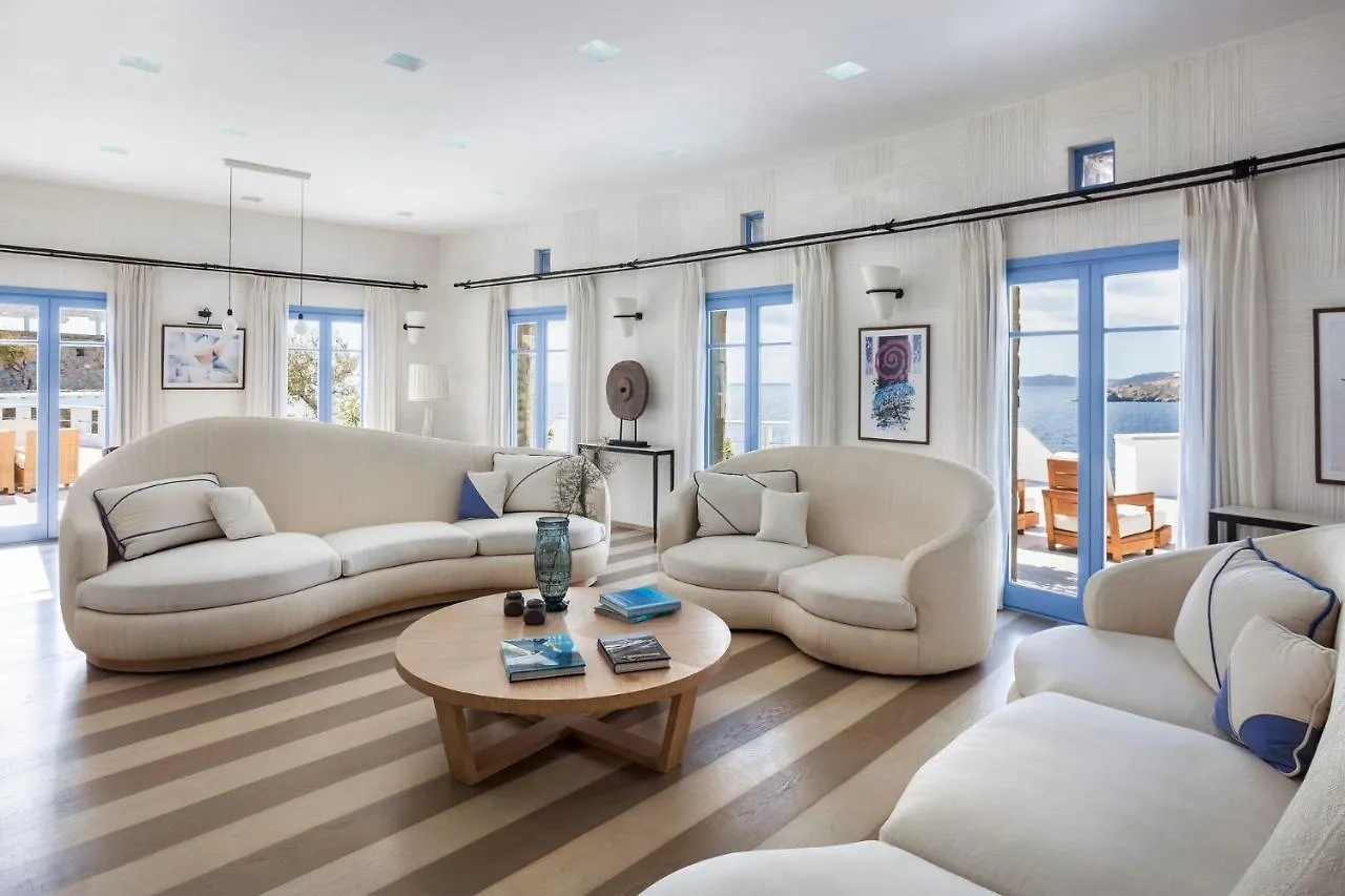 Presidential Mykonos Villa Villa Psarrou Sigma 8 Bedrooms Stunning Sea Views Psarrou Mykonos Town 希腊