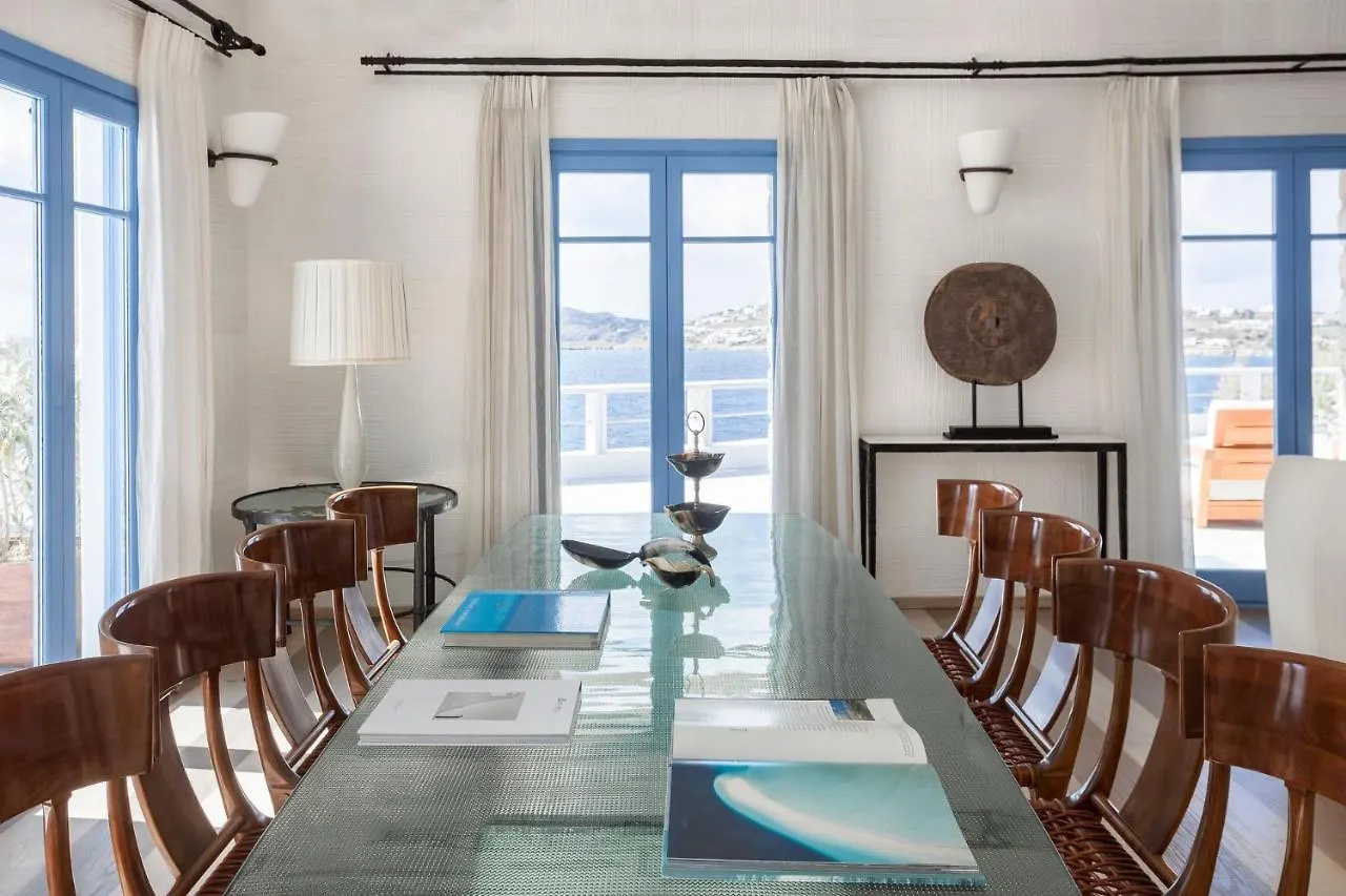 Mykonos Town Presidential Mykonos Villa Villa Psarrou Sigma 8 Bedrooms Stunning Sea Views Psarrou