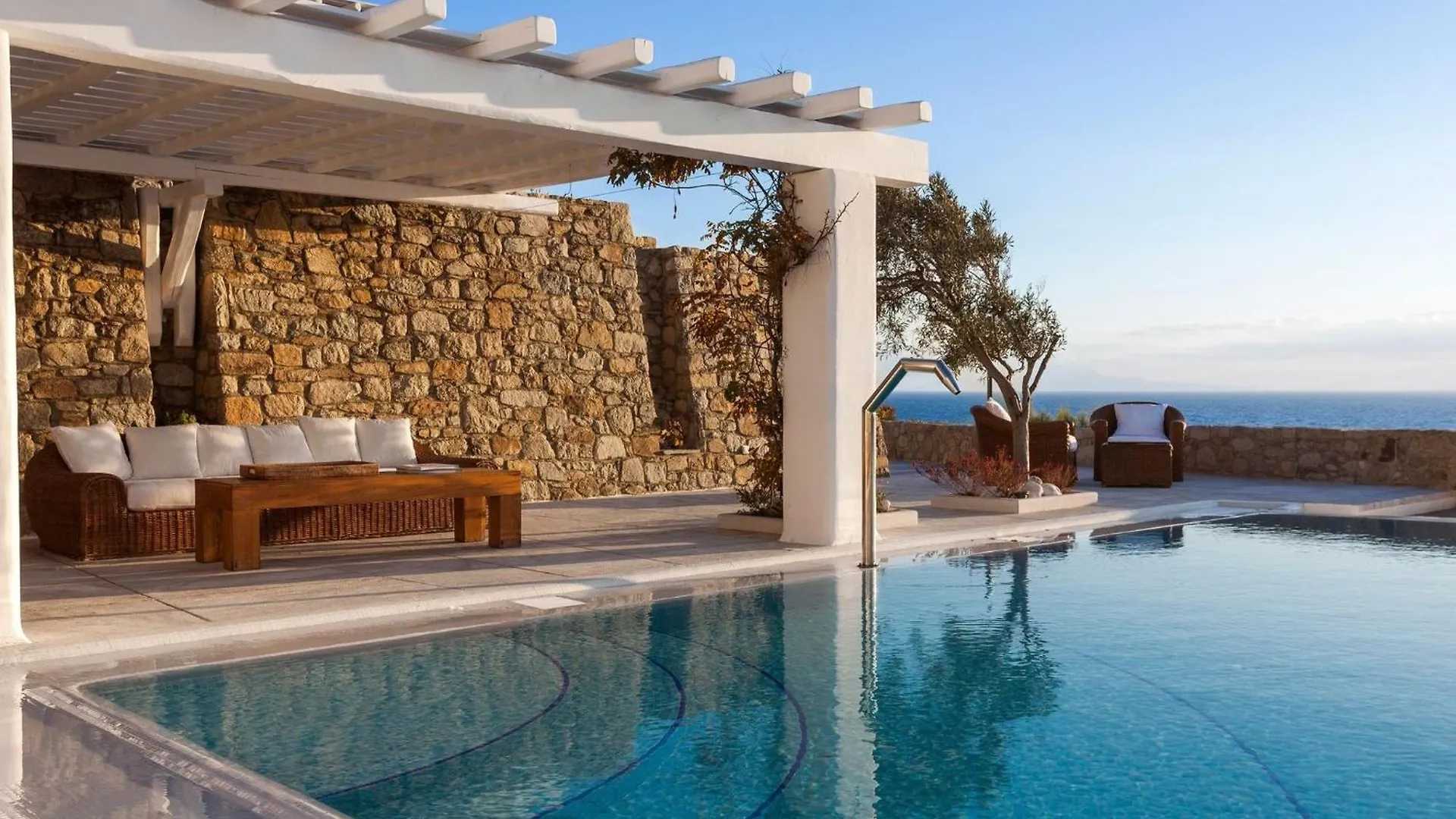 Presidential Mykonos Villa Villa Psarrou Sigma 8 Bedrooms Stunning Sea Views Psarrou Mykonos Town