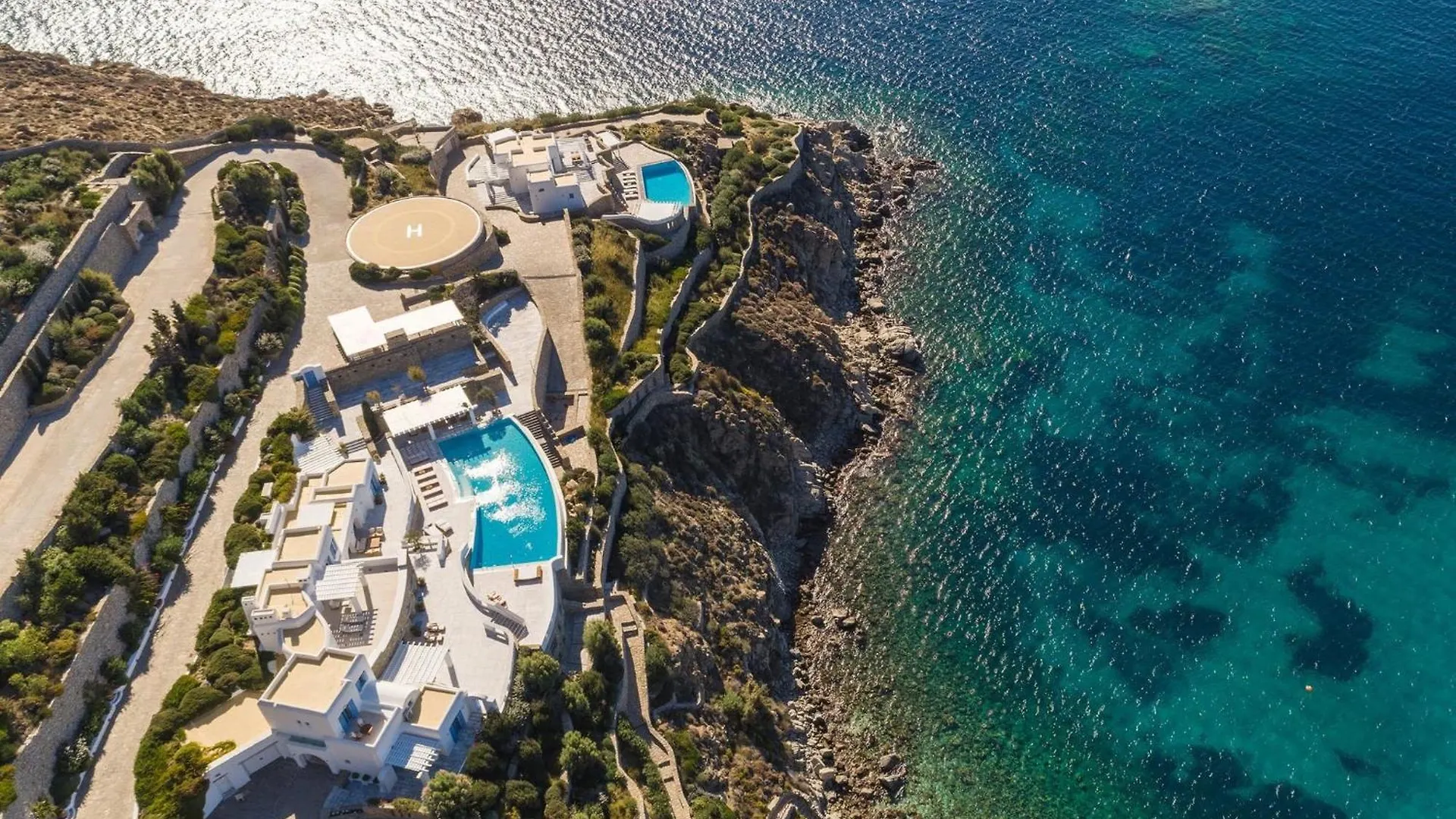 Presidential Mykonos Villa Villa Psarrou Sigma 8 Bedrooms Stunning Sea Views Psarrou Mykonos Town